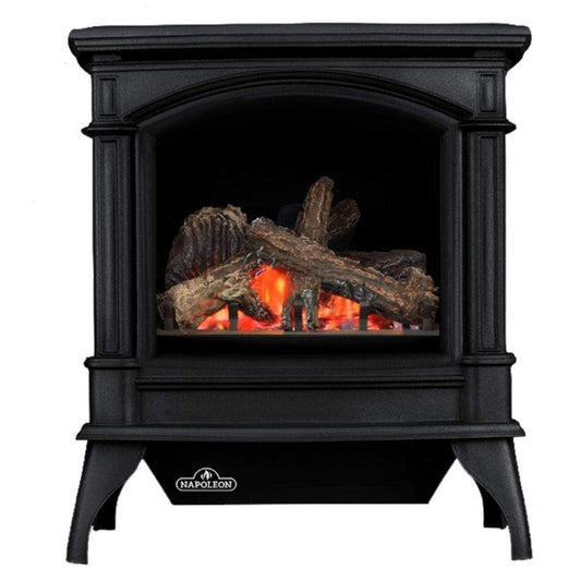 Napoleon Knightsbridge 27" Majolica Brown Direct Vent Cast Iron Gas Stove