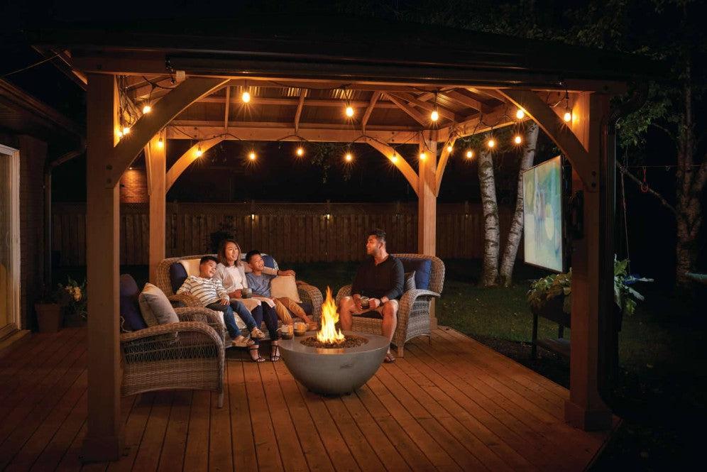 Napoleon Nexus 36" Patioflame Grey Round Fire Table