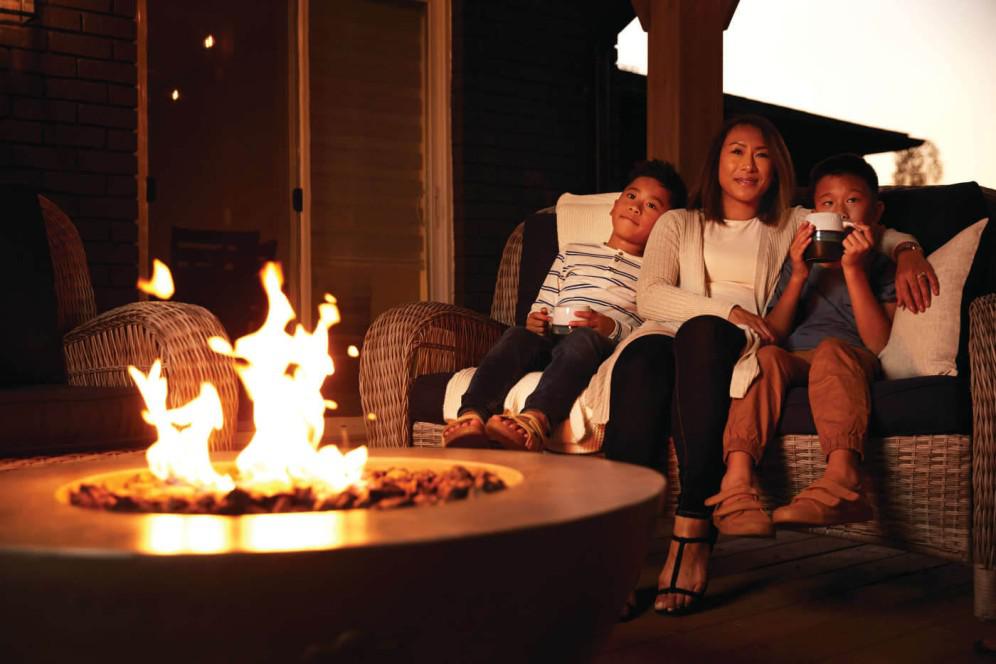 Napoleon Nexus 36" Patioflame Grey Round Fire Table