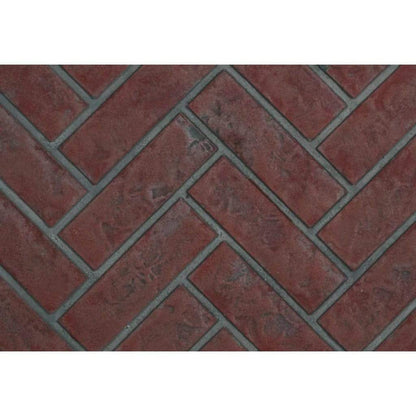 Napoleon Old Town Red Herringbone Decorative Panels Accessory For 36" Riverside Outdoor Fireplace