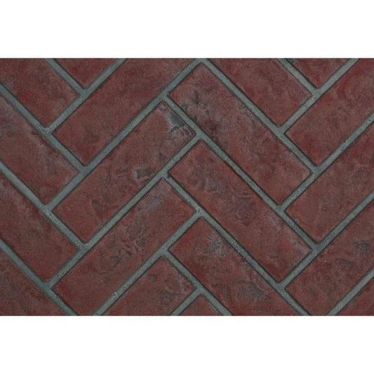 Napoleon Old Town Red Herringbone Decorative Panels Accessory For 36" Riverside Outdoor Fireplace