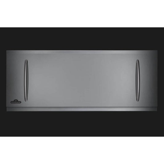 Napoleon Single-Sided Brushed Stainless Steel Cover for Galaxy Outdoor Fireplaces