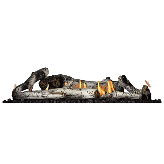 Napoleon Standard Birch Log Set for 46" Direct Vent Ascent Linear Premium Fireplace