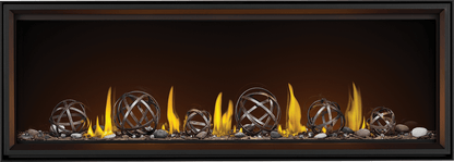 Napoleon Tall Linear Vector 74" Single Sided Direct Vent Natural Gas Fireplace