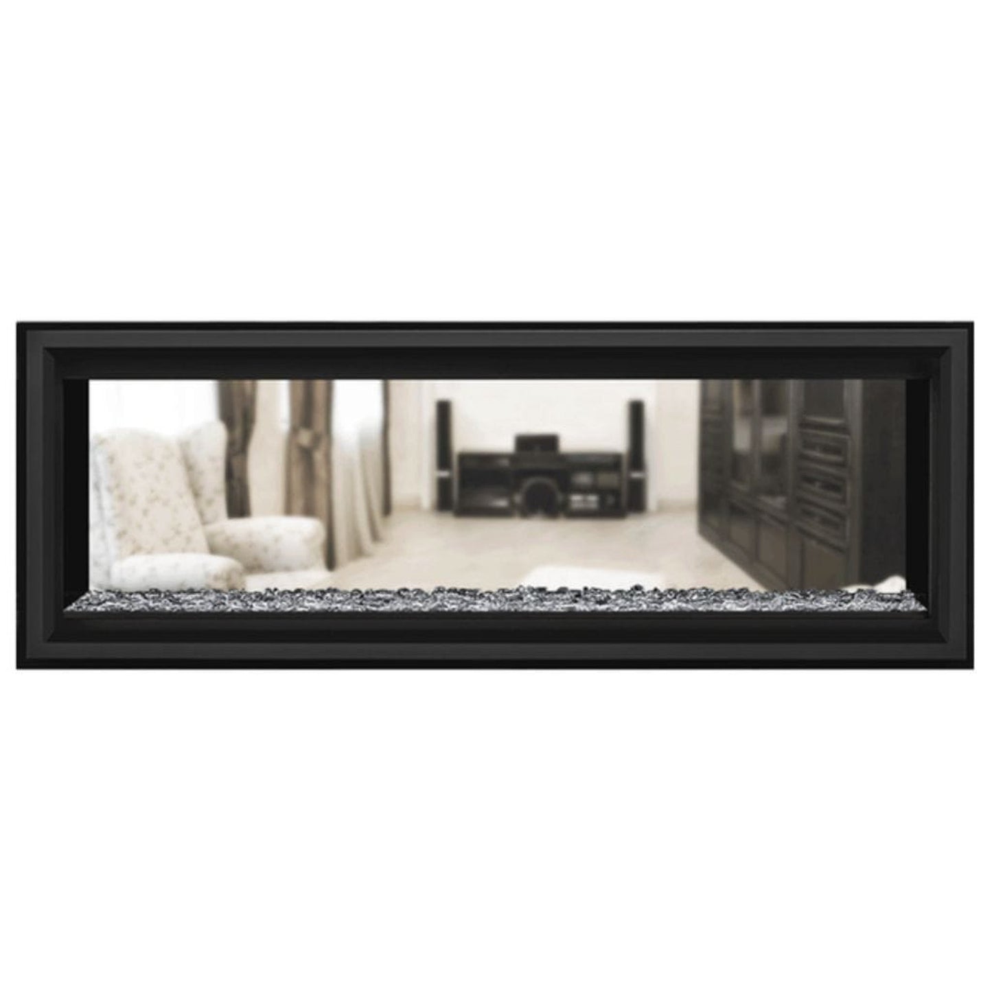 Napoleon Vector 50" See Through Direct Vent Natural Gas Linear Fireplace