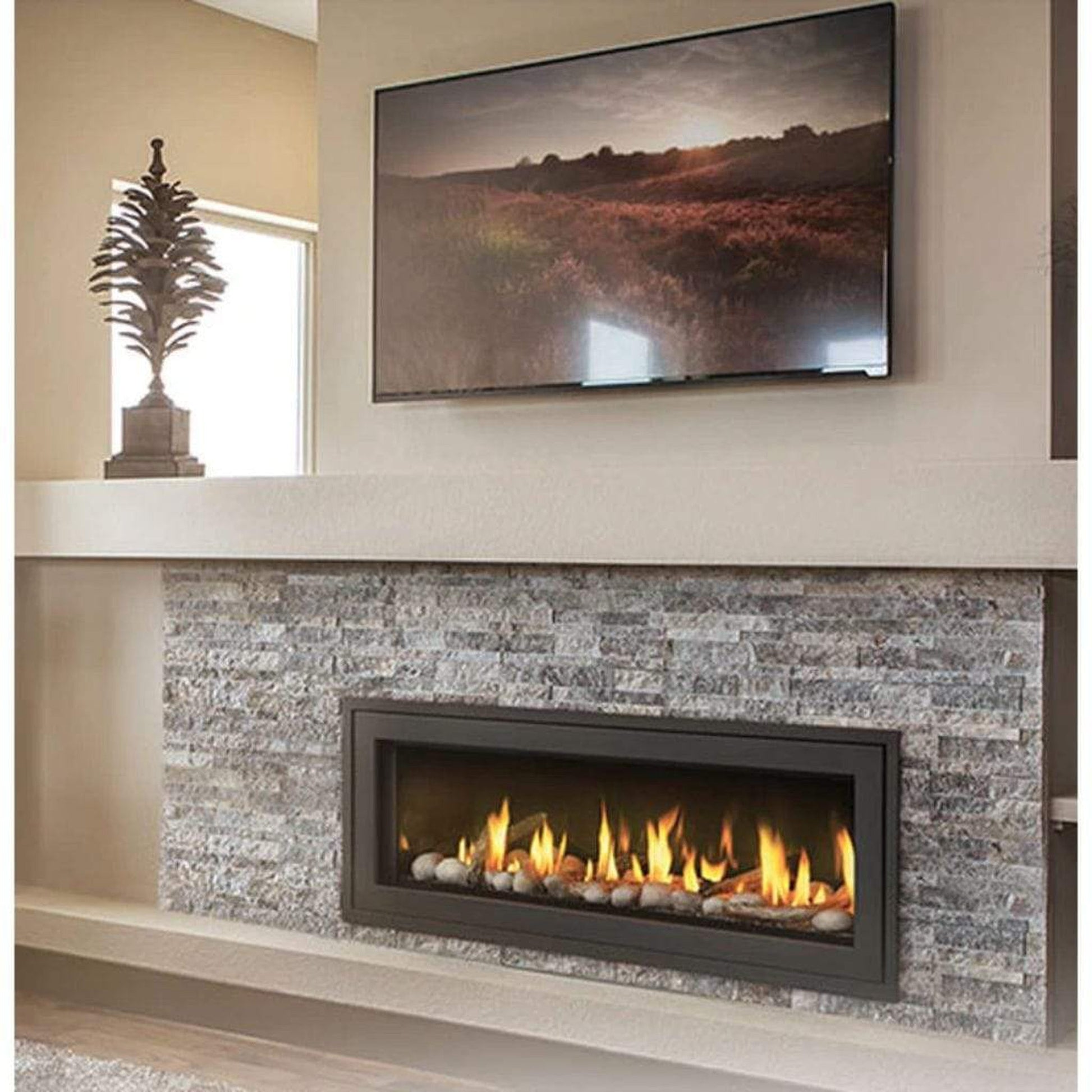 Napoleon Vector 50" Single Sided Direct Vent Natural Gas Linear Fireplace