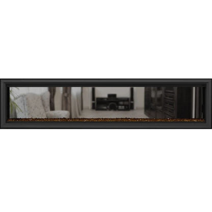 Napoleon Vector 74" See Through Direct Vent Natural Gas Linear Fireplace