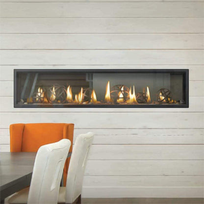 Napoleon Vector 74" See Through Direct Vent Natural Gas Linear Fireplace