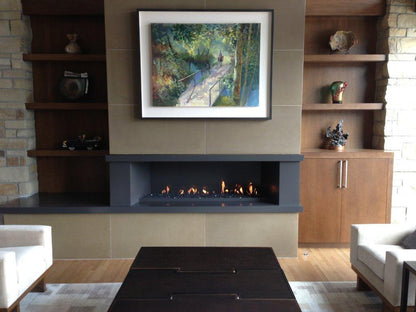 Mason-Lite 48" Linear Gas Fireplace (No Trough) - 12" B-Vent