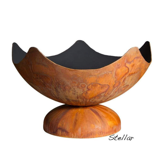 Ohio Flame Stellar Artisan 30" Patina Finish Fire Bowl with Standard Base