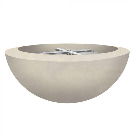 Prism Hardscapes 29" Coastal Moderno 2 Round Concrete Propane Fire Pit Bowl
