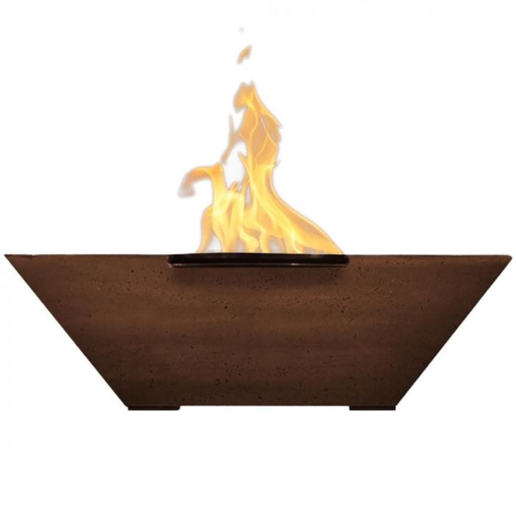 Prism Hardscapes 29" Lombard-P Concrete Gas Fire Pit Bowl