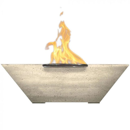 Prism Hardscapes 29" Lombard-P Concrete Gas Fire Pit Bowl