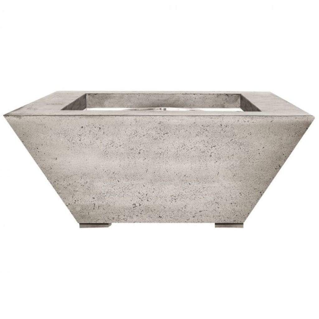 Prism Hardscapes 29" Lombard Pedestal Concrete Gas Fire Pit Table