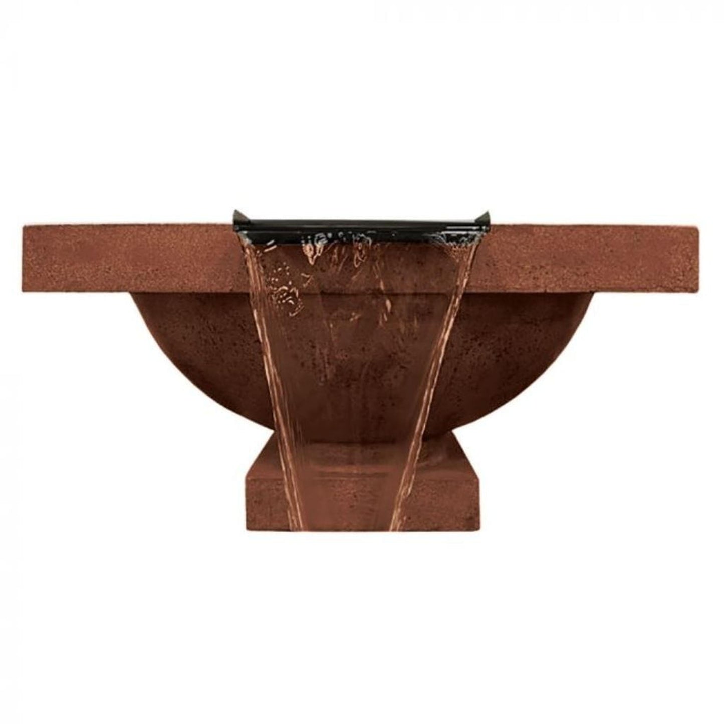 Prism Hardscapes Ibiza 31" Café Match-Lit Natural Gas Fire Pit & Water Bowl