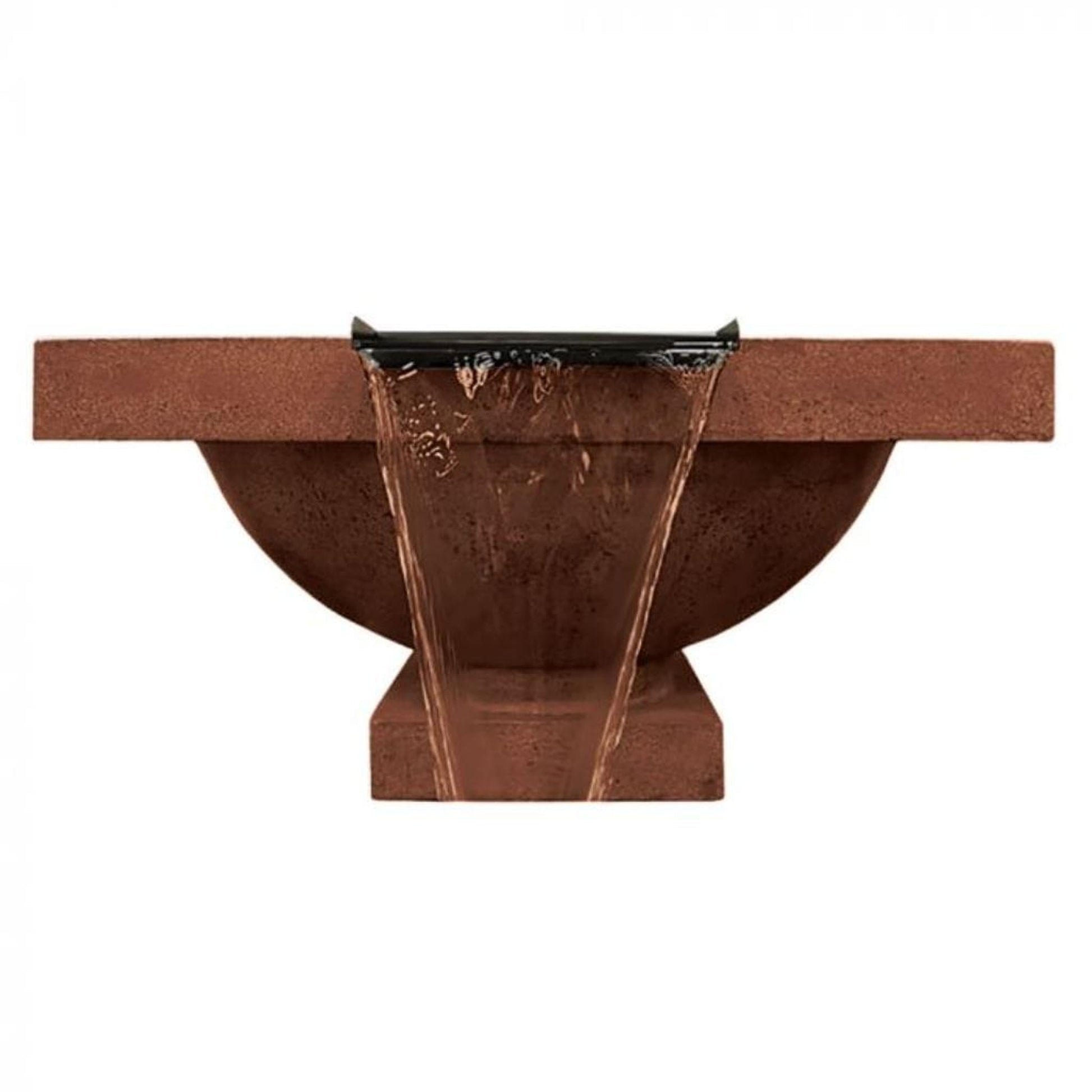 Prism Hardscapes Ibiza 31" Café Match-Lit Natural Gas Fire Pit & Water Bowl