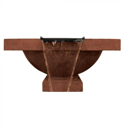 Prism Hardscapes Ibiza 31" Café Match-Lit Natural Gas Fire Pit & Water Bowl