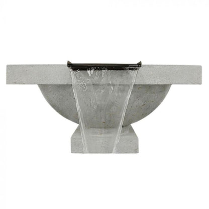 Prism Hardscapes Ibiza 31" Natural Match-Lit Natural Gas Fire Pit & Water Bowl