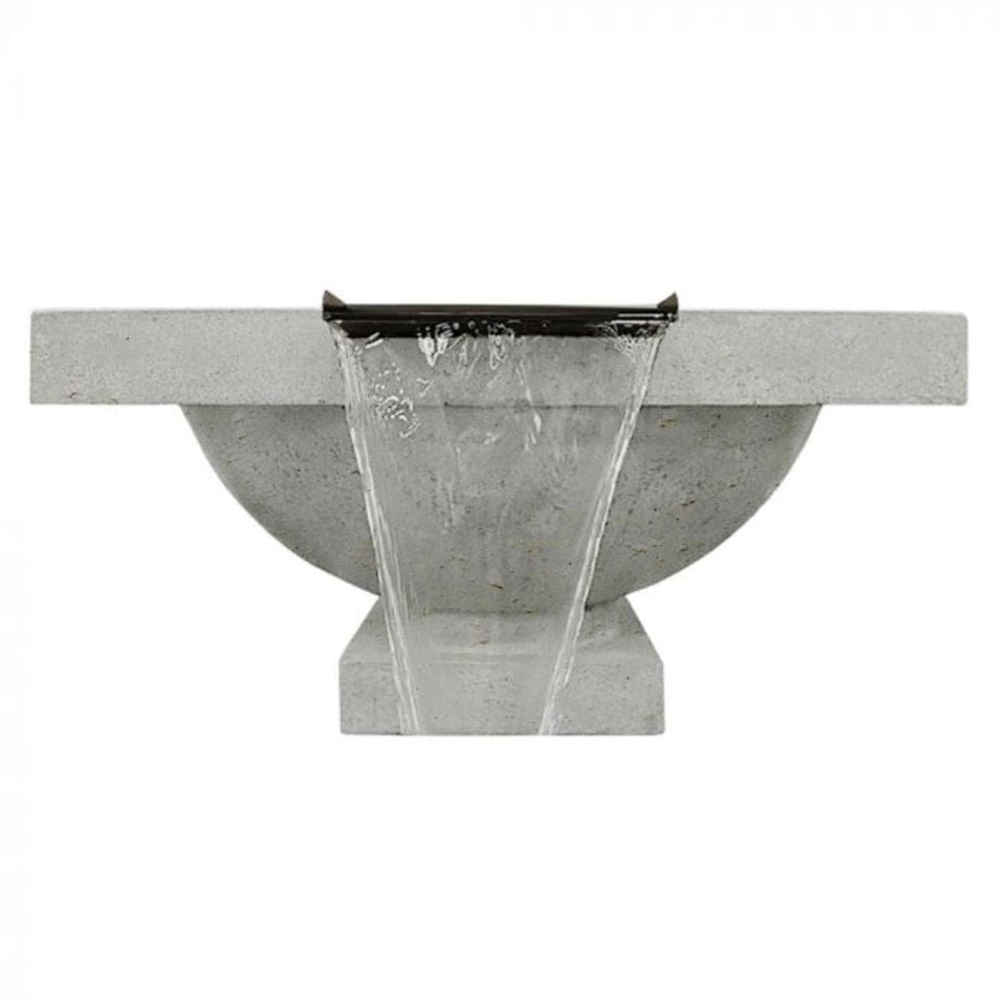 Prism Hardscapes Ibiza 31" Natural Match-Lit Natural Gas Fire Pit & Water Bowl