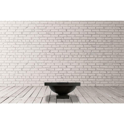 Prism Hardscapes Ibiza 31" Café Match-Lit Natural Gas Fire Pit & Water Bowl