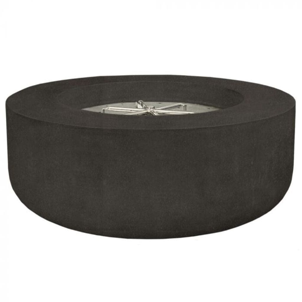 Prism Hardscapes 36" Curva Round Concrete Gas Fire Pit Bowl