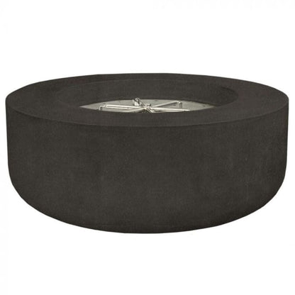 Prism Hardscapes 36" Curva Round Concrete Gas Fire Pit Bowl