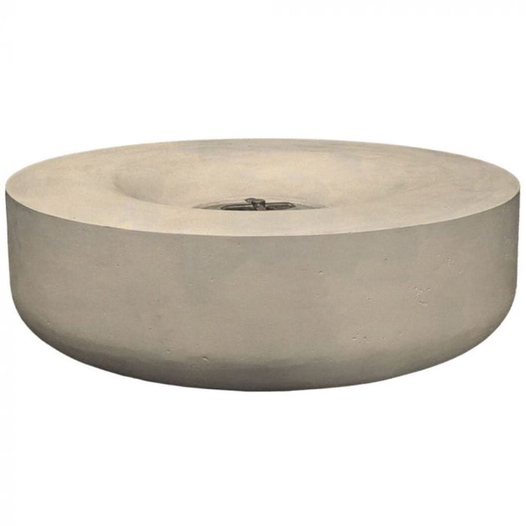 Prism Hardscapes 36" Glow Round Concrete Gas Fire Pit Bowl