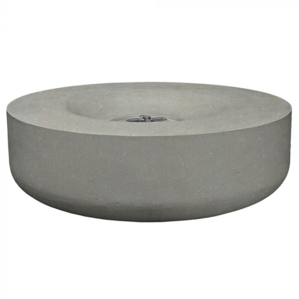 Prism Hardscapes 36" Glow Round Concrete Gas Fire Pit Bowl