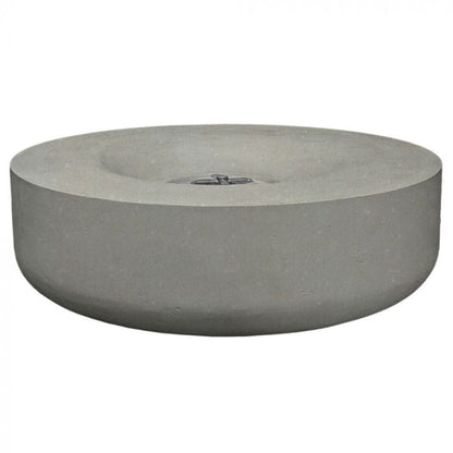 Prism Hardscapes 36" Glow Round Concrete Gas Fire Pit Bowl