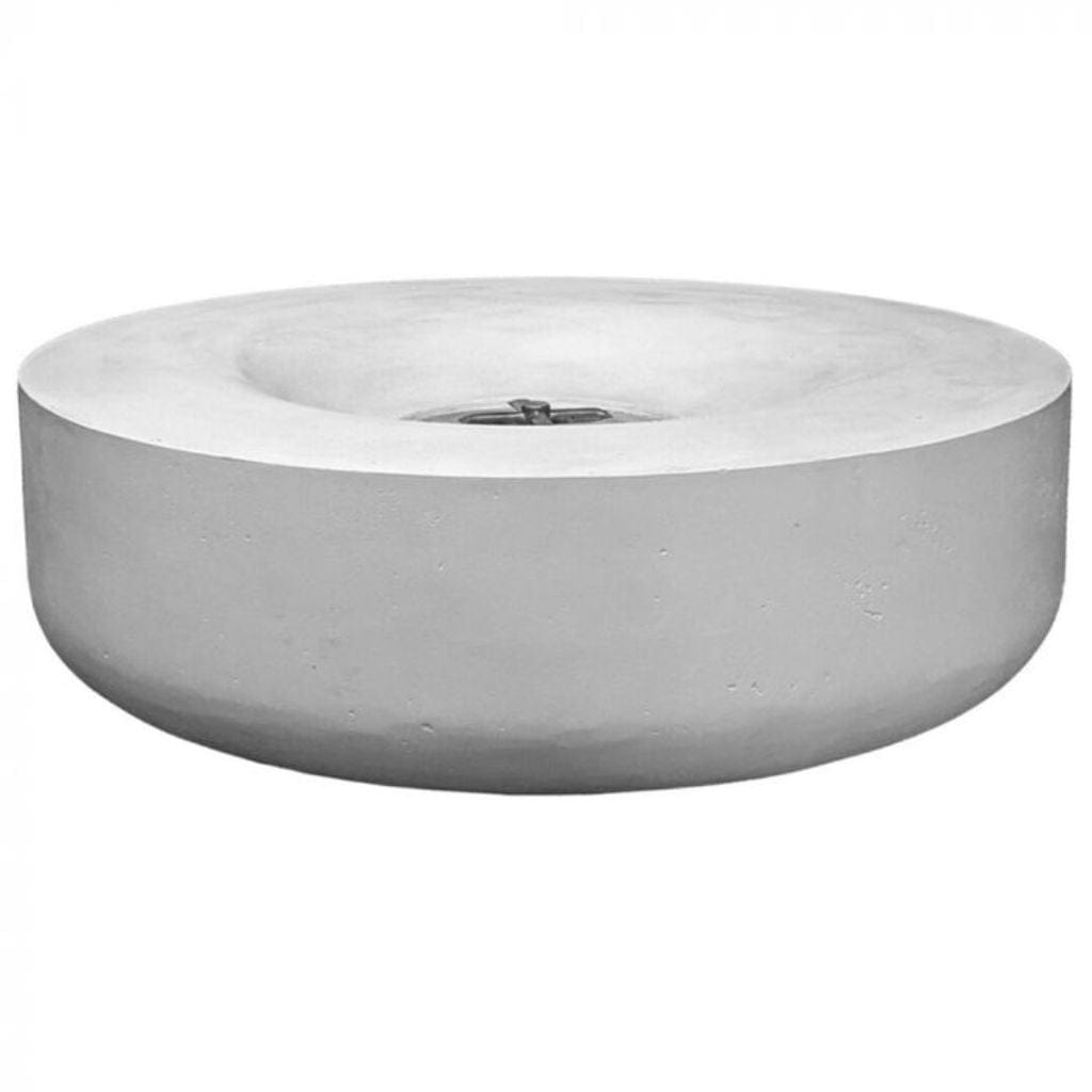 Prism Hardscapes 36" Glow Round Concrete Gas Fire Pit Bowl