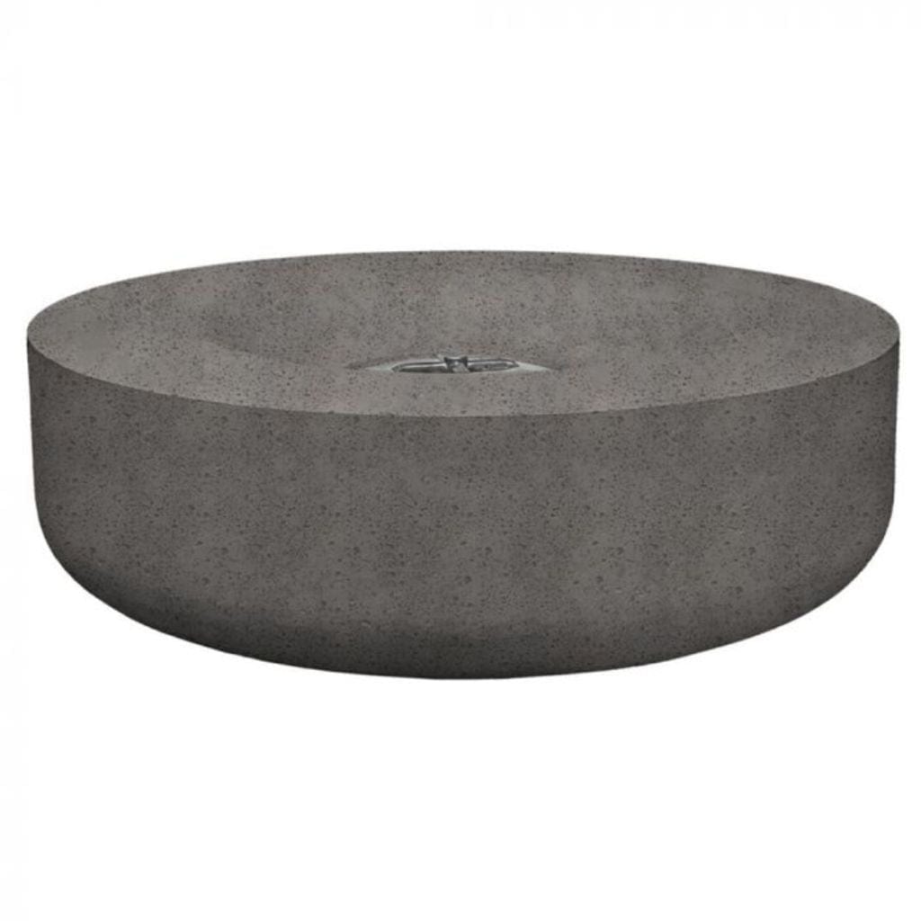 Prism Hardscapes 42" Glow Round Concrete Gas Fire Pit Bowl