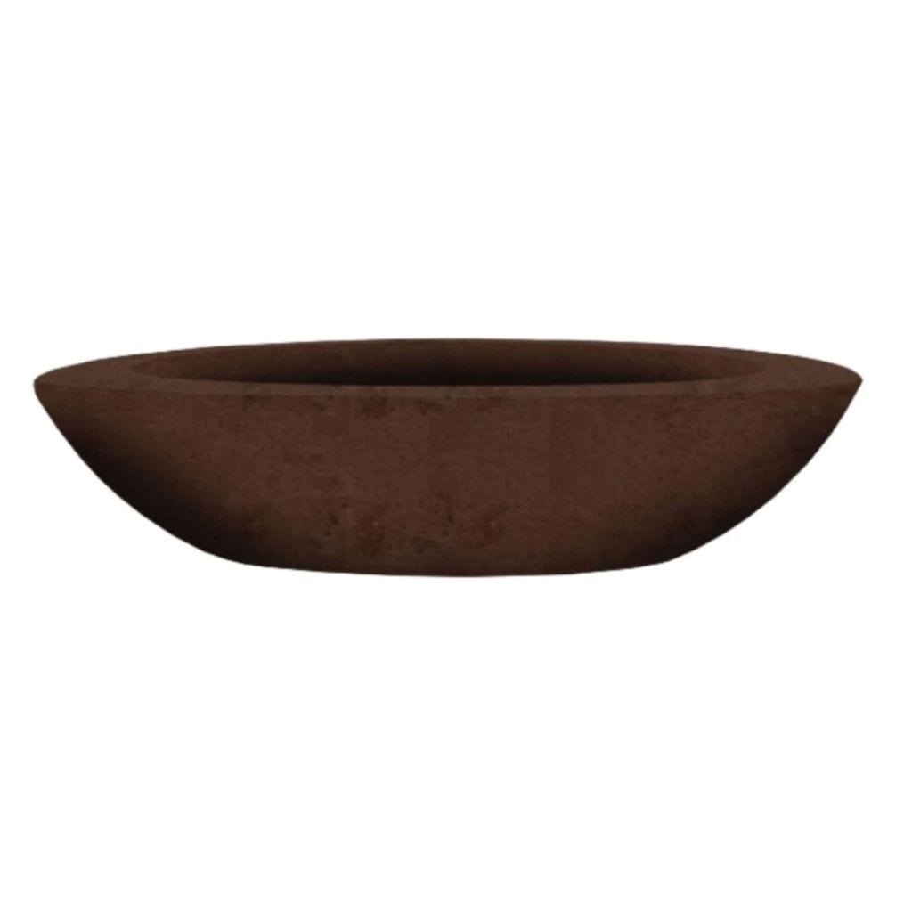 Prism Hardscapes 45" Ovale Concrete Gas Fire Pit Bowl