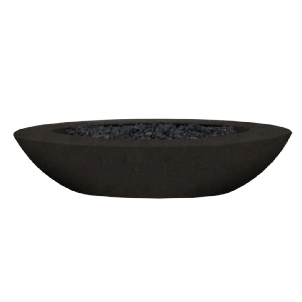 Prism Hardscapes 45" Ovale Concrete Gas Fire Pit Bowl