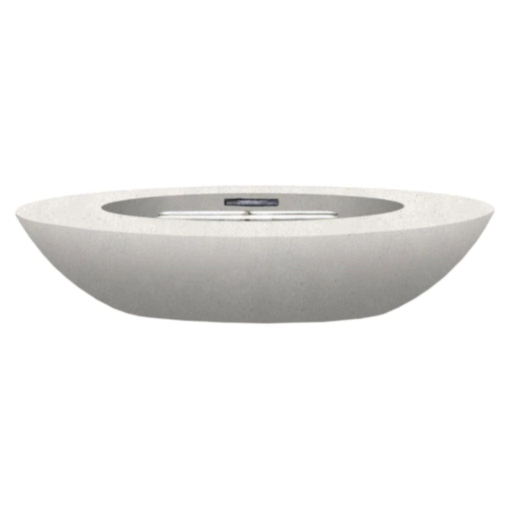 Prism Hardscapes 45" Ovale Concrete Gas Fire Pit Bowl