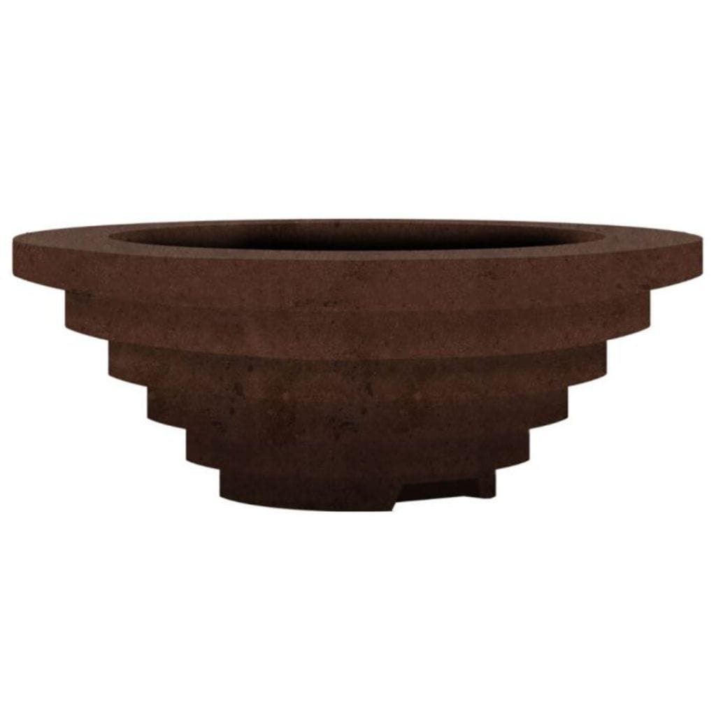 Prism Hardscapes 48" Triton Round Concrete Gas Fire Pit Bowl