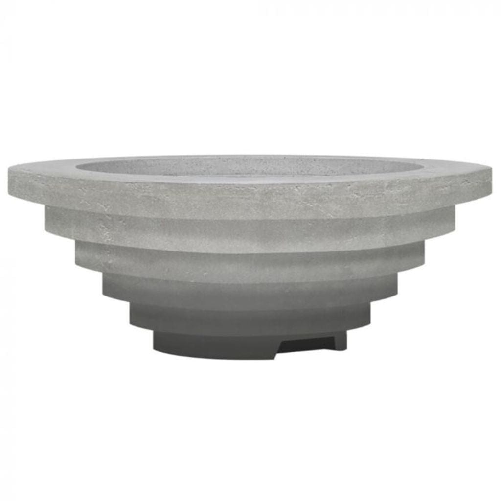 Prism Hardscapes 48" Triton Round Concrete Gas Fire Pit Bowl