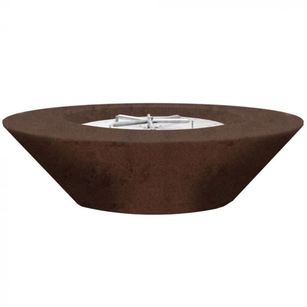 Prism Hardscapes 60" Embarcadero 60 Round Concrete Gas Fire Pit Bowl