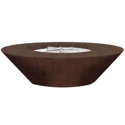 Prism Hardscapes 60" Embarcadero 60 Round Concrete Gas Fire Pit Bowl