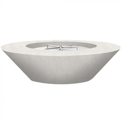 Prism Hardscapes 60" Embarcadero 60 Round Concrete Gas Fire Pit Bowl