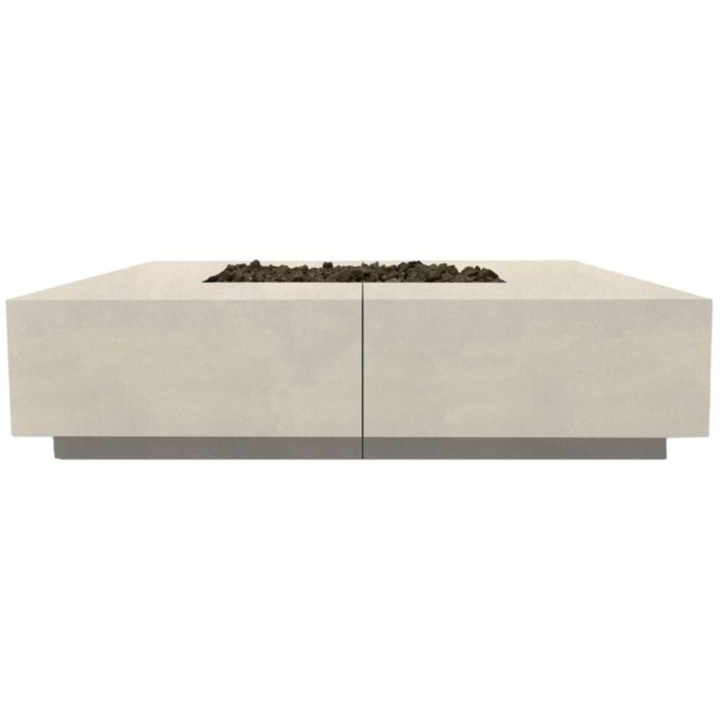 Prism Hardscapes 72" Largo 72 Concrete Gas Fire Pit Table