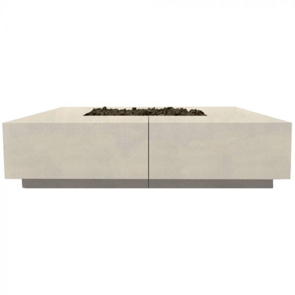 Prism Hardscapes 72" Largo 72 Concrete Gas Fire Pit Table