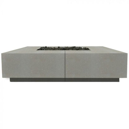 Prism Hardscapes 72" Largo 72 Concrete Gas Fire Pit Table