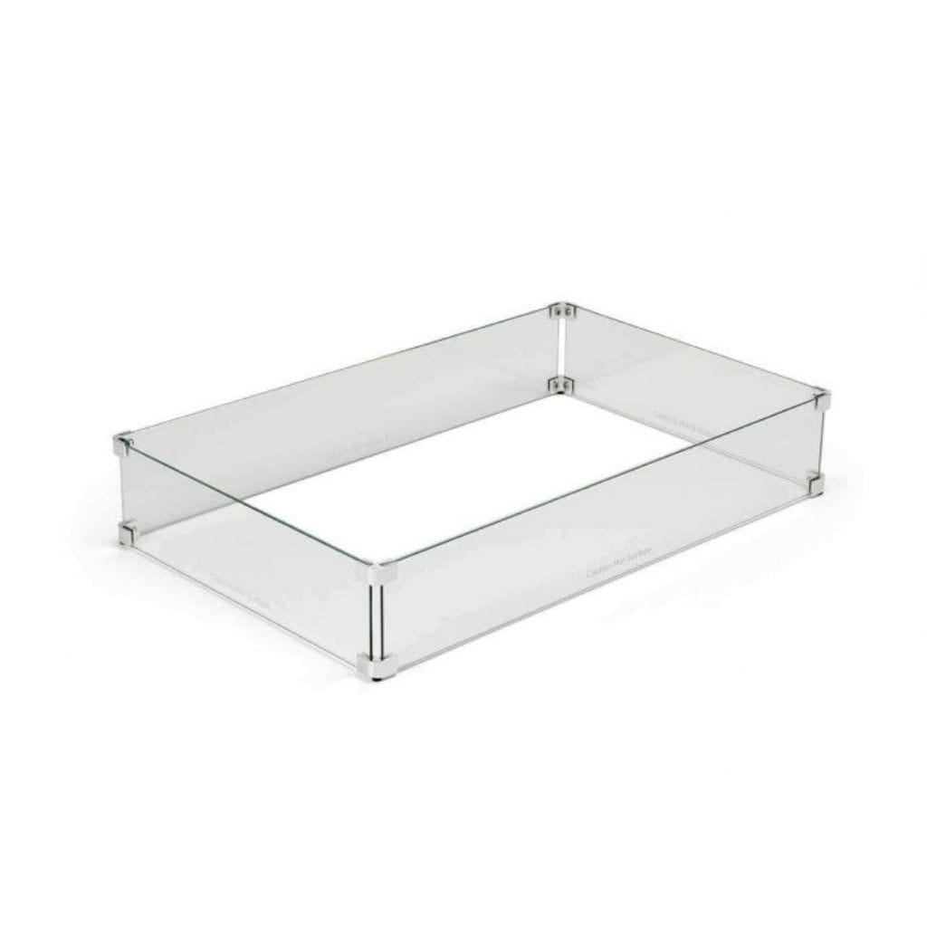 Prism Hardscapes Clear Glass Wind Guard for Tavola 1, 4, 5, 8, Porto 58 and 68 Gas Fire Pits