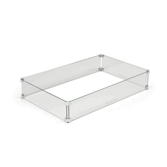 Prism Hardscapes Clear Glass Wind Guard for Tavola 1, 4, 5, 8, Porto 58 and 68 Gas Fire Pits