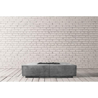 Prism Hardscapes Largo 72" Coastal Glass Fiber Reinforced Cement Liquid Propane Fire Pit Bowl