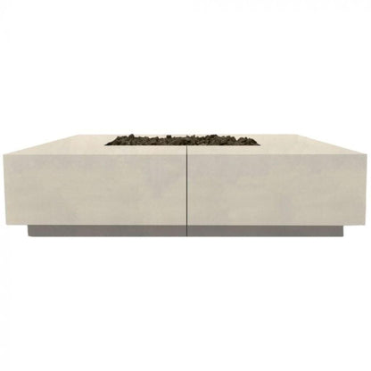 Prism Hardscapes Largo 72" Coastal Glass Fiber Reinforced Cement Liquid Propane Fire Pit Bowl