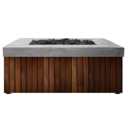 Prism Hardscapes Manchester 42" Coastal Liquid Propane Glass Fiber Reinforced Cement Fire Pit Table