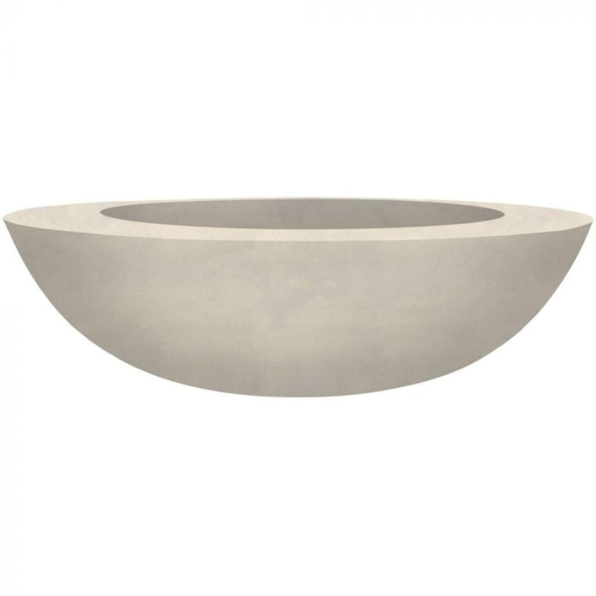 Prism Hardscapes Moderno 70 70" Coastal Round Concrete Propane Gas Fire Pit Bowl