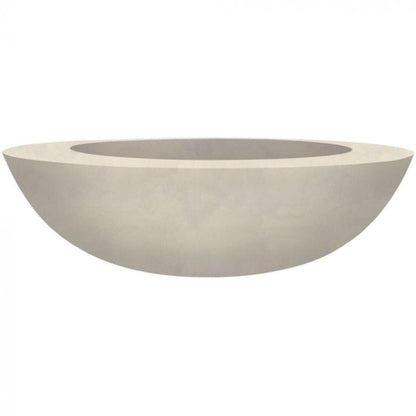 Prism Hardscapes Moderno 70 70" Coastal Round Concrete Propane Gas Fire Pit Bowl
