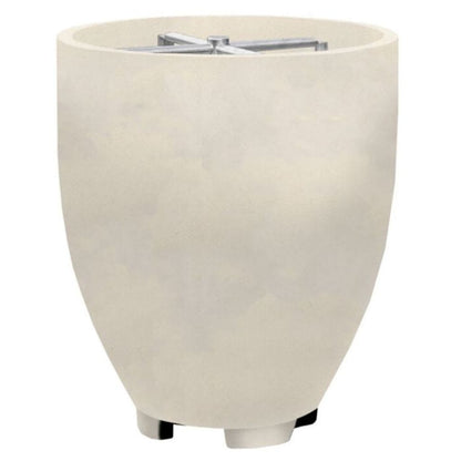 Prism Hardscapes Pentola 1 24" Coastal Round Concrete Natural Gas Fire Pit Bowl